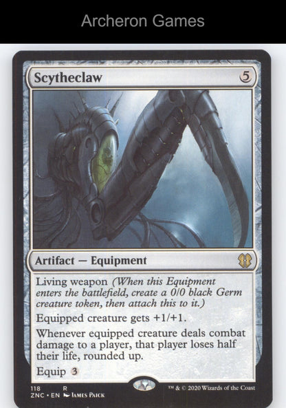Scytheclaw 118 R MTG Card Commander: Zendikar Rising