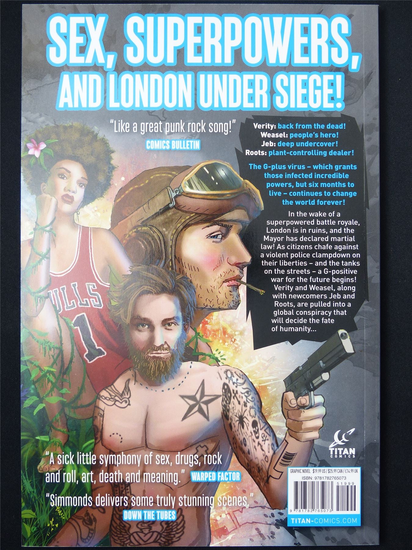 Death Sentence: London - Titan Grpahic Softback #2OK
