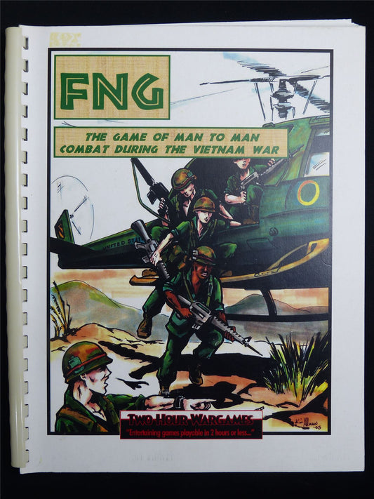 FNG: Game of Man to Man Combat During the Veitnam War by Two Hour Wargames - Booklet #BX