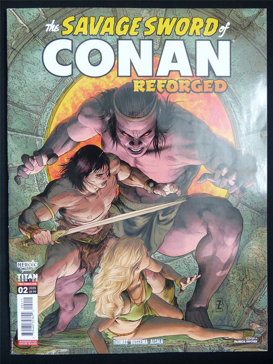 The Savage Sword of Conan Reforged #2 - Titan Comic Magezine #1C3