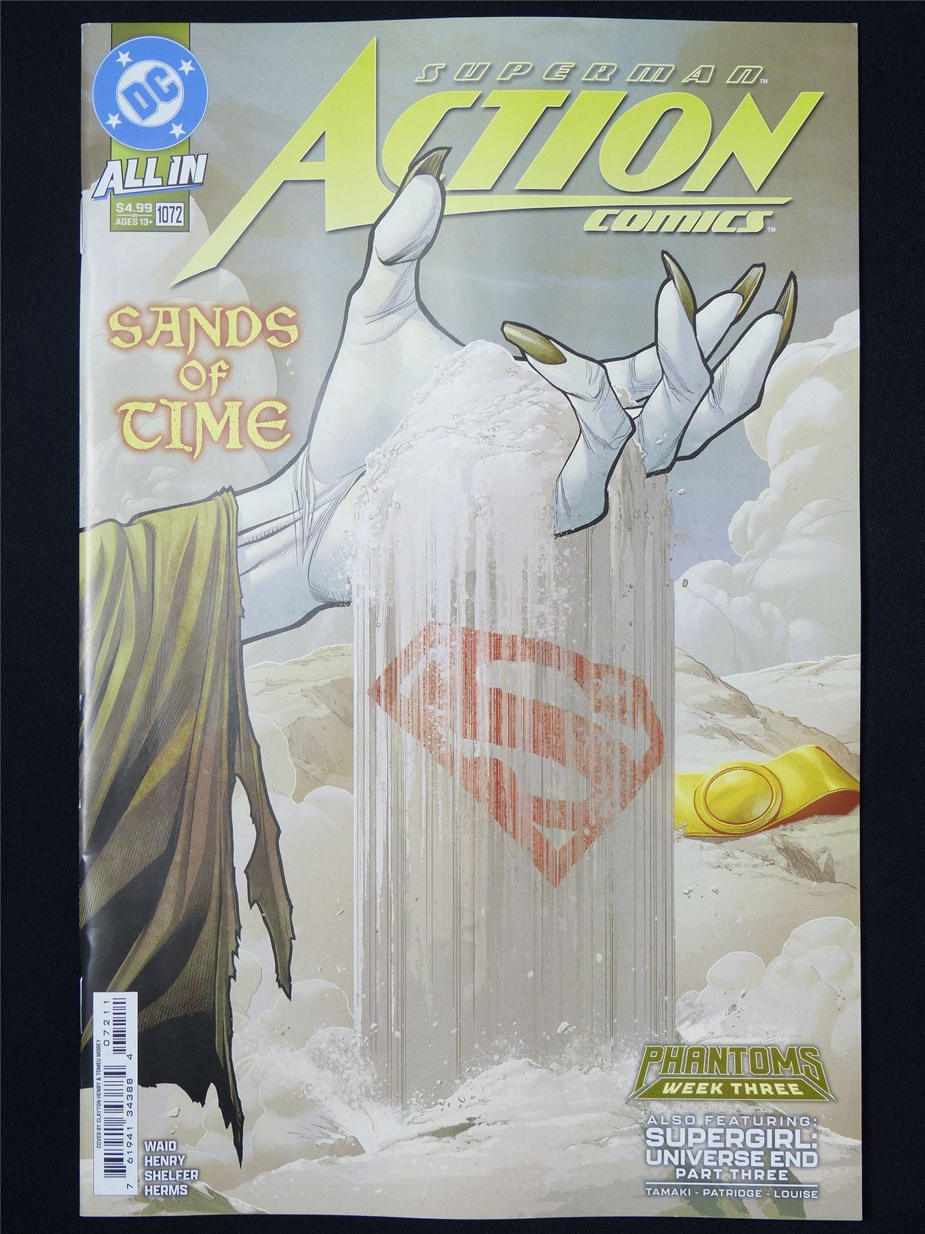 SUPERMAN: Action Comics #1072 - B&B Oct 2024 DC Comic #3BF