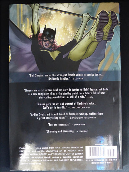 BATGIRL volume one: The Darkest Reflection - DC Graphic Hardback #42S