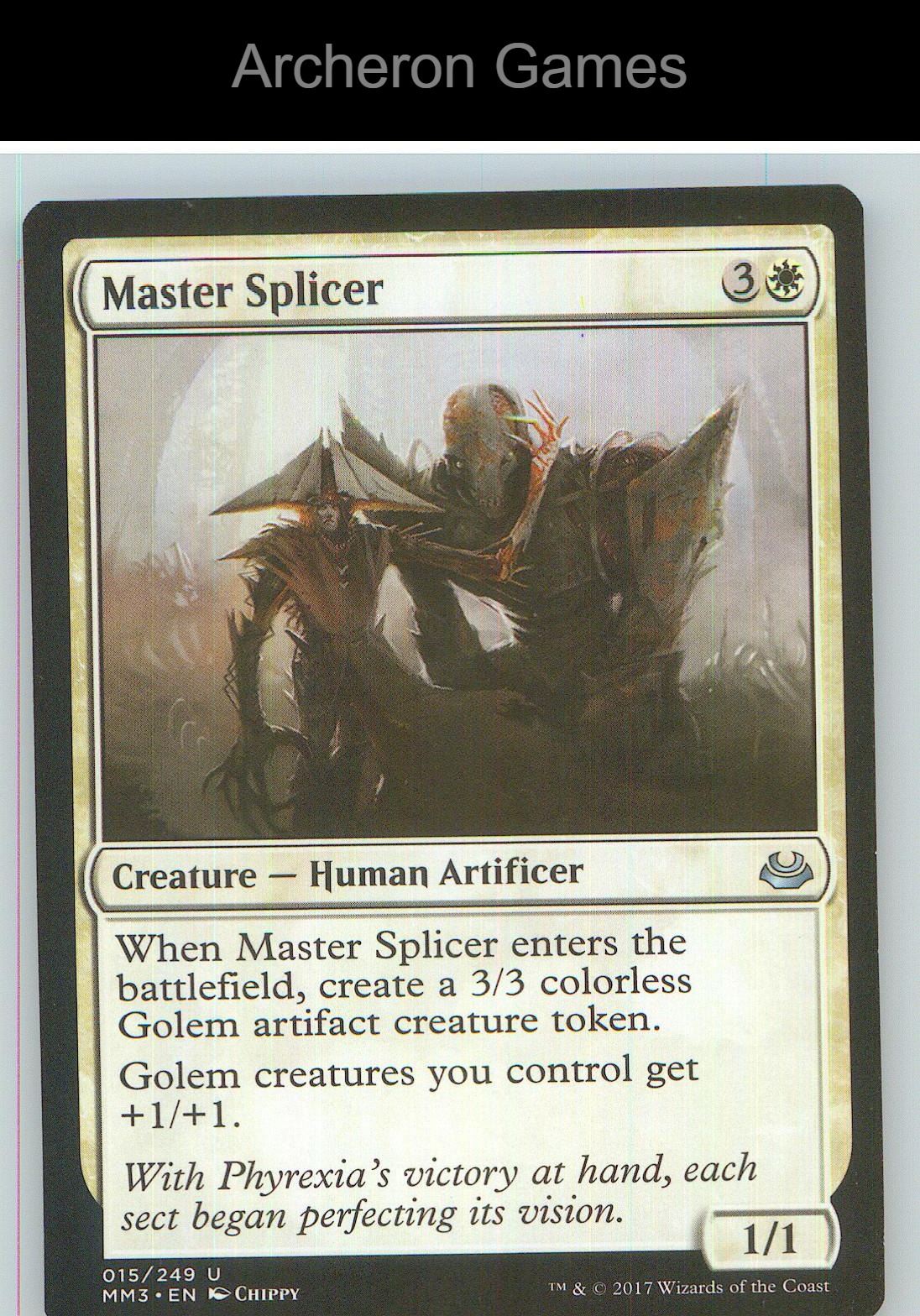 Master Splicer MM3 15 UC MTG Card NM/EX+