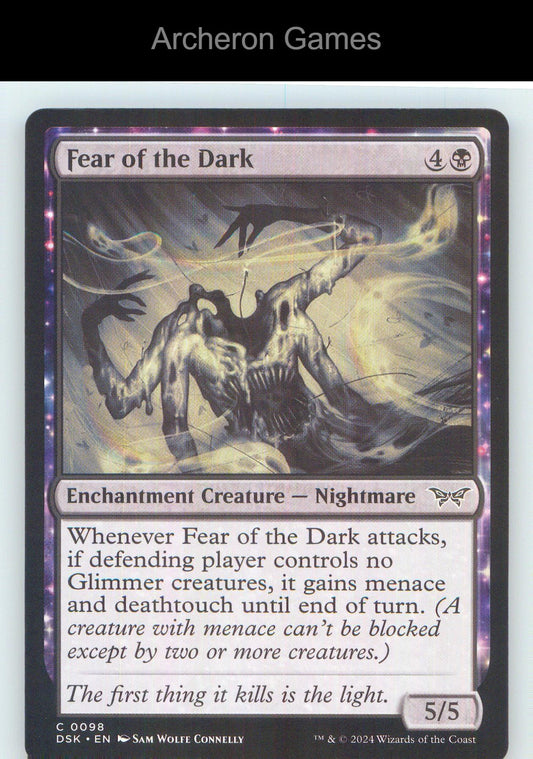 Fear of the Dark DSK 98 C MTG Card NM/EX+