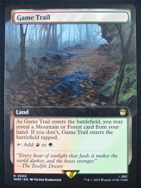 Game Trail Extended Art - WHO - Mtg Card #C3