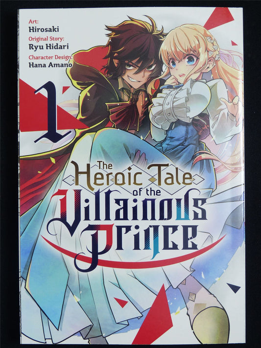 The Heroic Tale of the Villainous Prince volume 1 - Yen Press Manga #2KQ