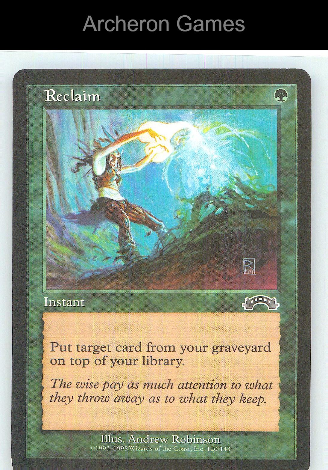 Reclaim EXO 120 C MTG Card NM/EX+