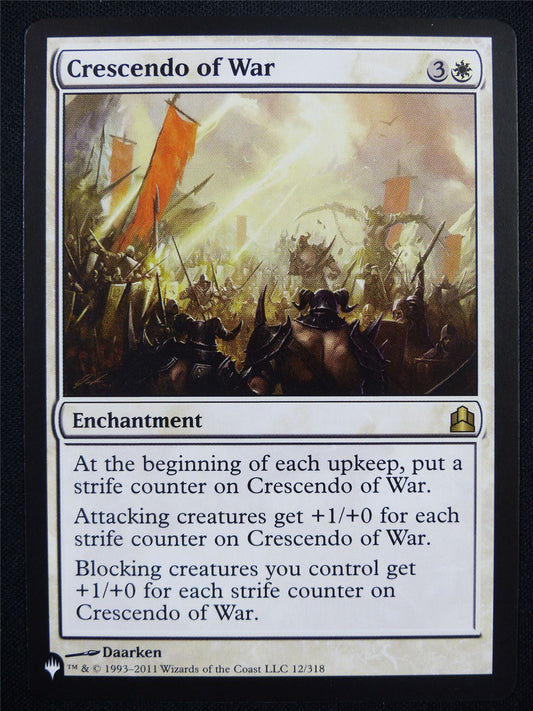 Crescendo of War - CMD - Mtg Card #1D5