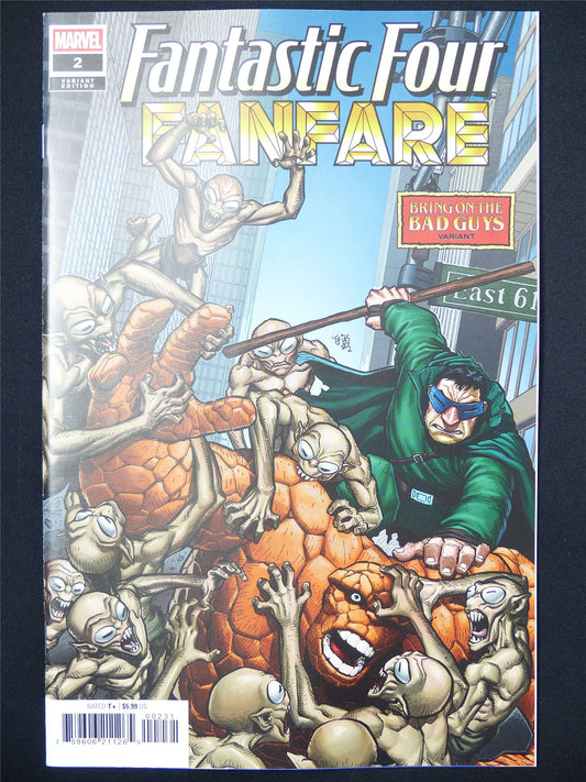 FANTASTIC Four Fanfare #2 Variant - Aug 2025 Marvel Comic #18S