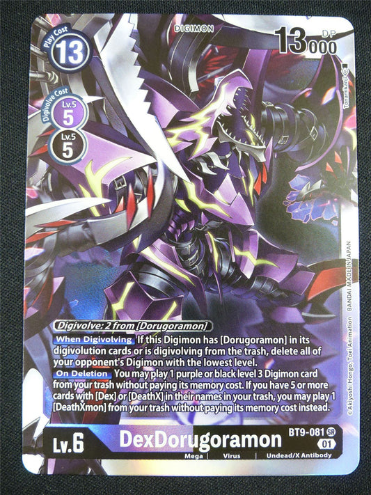 DexDorugoramon BT9-081 SR - Digimon Card #CA