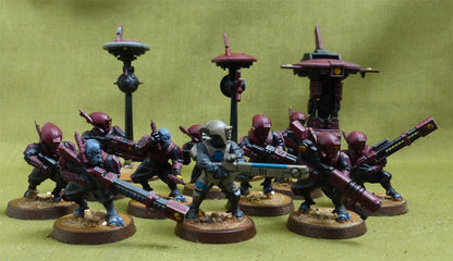 Pathfinder Team painted - Tau Empire - Warhammer 40K #41E