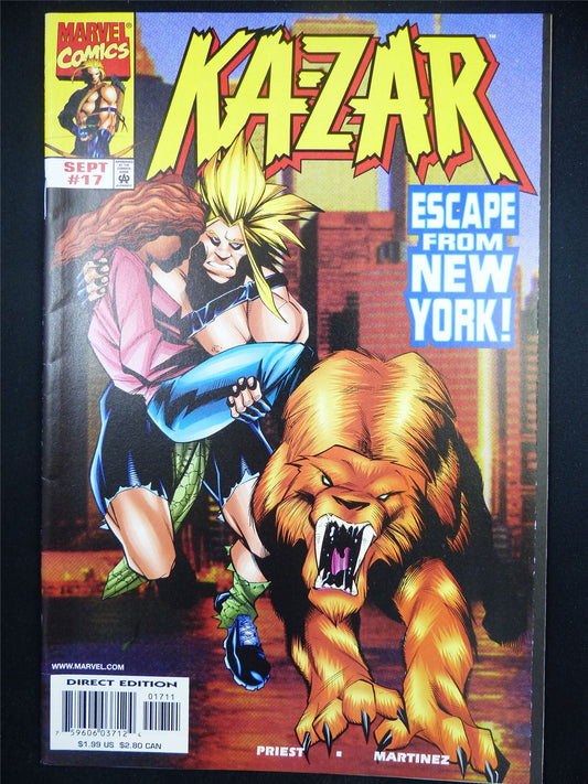 KA-ZAR #17 - Marvel Comic #48M