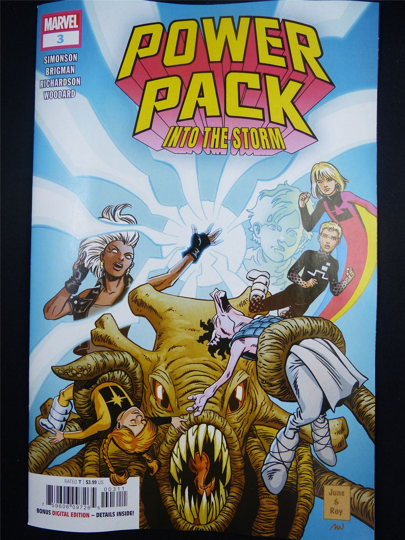 POWER Pack into the Storm #3 - May 2024 Marvel Comic #3T0