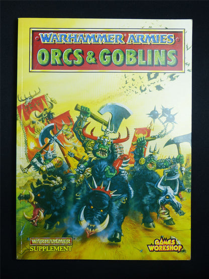 Warhammer Armies: Orcs and Goblins 4th Edition Softback 1993 - Warhammer Old World #1GQ