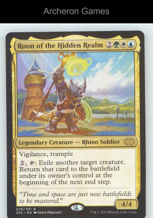 Roon of the Hidden Realm 2X2 270 R MTG Card NM/EX+