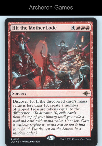 Hit the Mother Lode 153 R MTG Card Promo Pack: The Lost Caverns of Ixalan