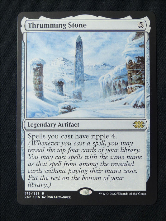 Thrumming Stone - 2X2 - Mtg Card #2TY