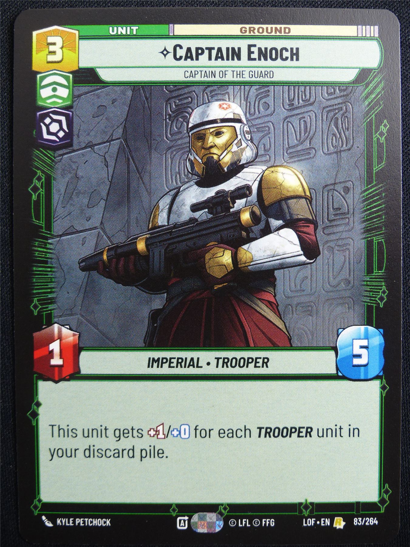 Captain Enoch 83/264 - Star Wars Unlimited Card #4UN