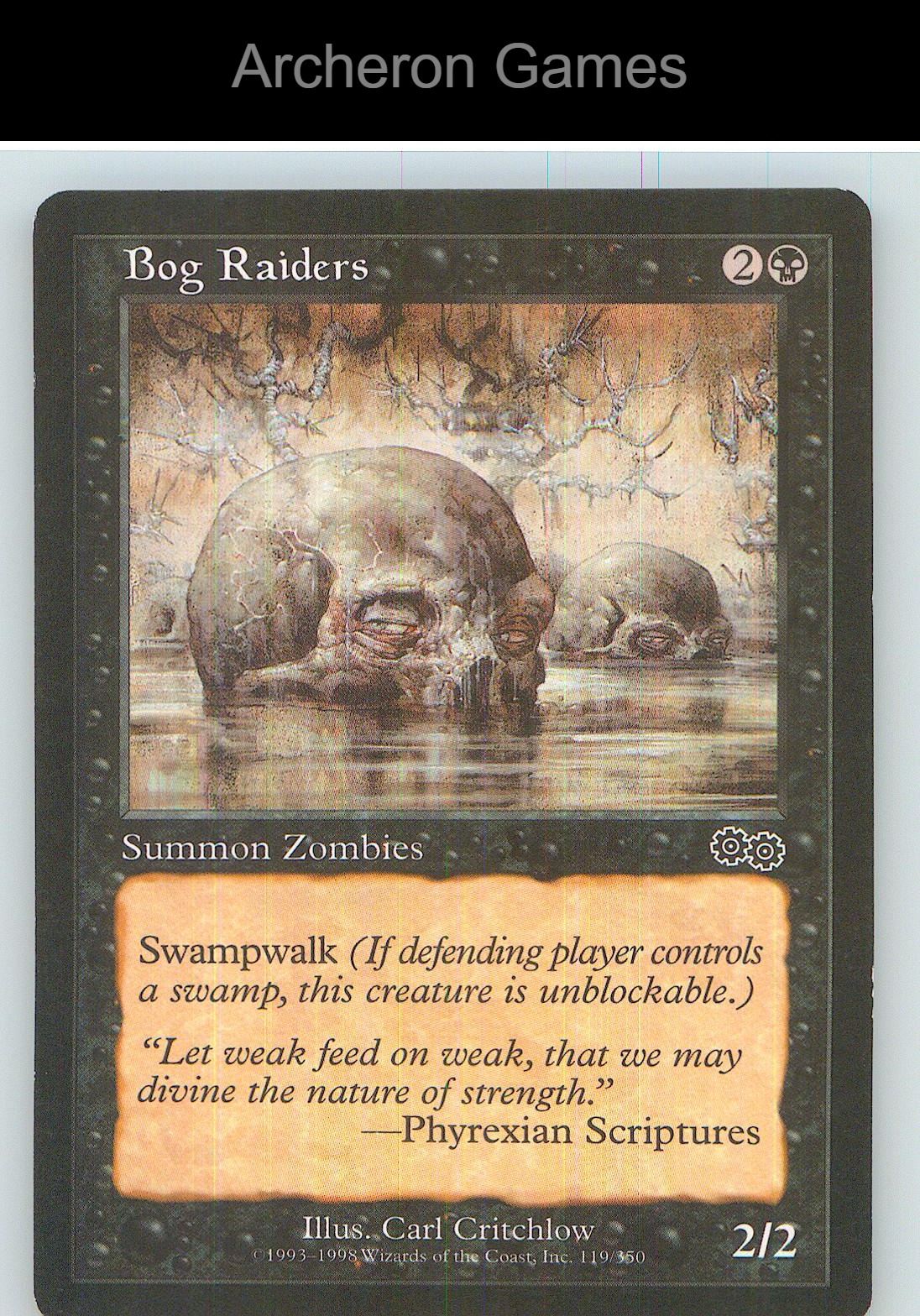 Bog Raiders USG 119 C MTG Card NM/EX+