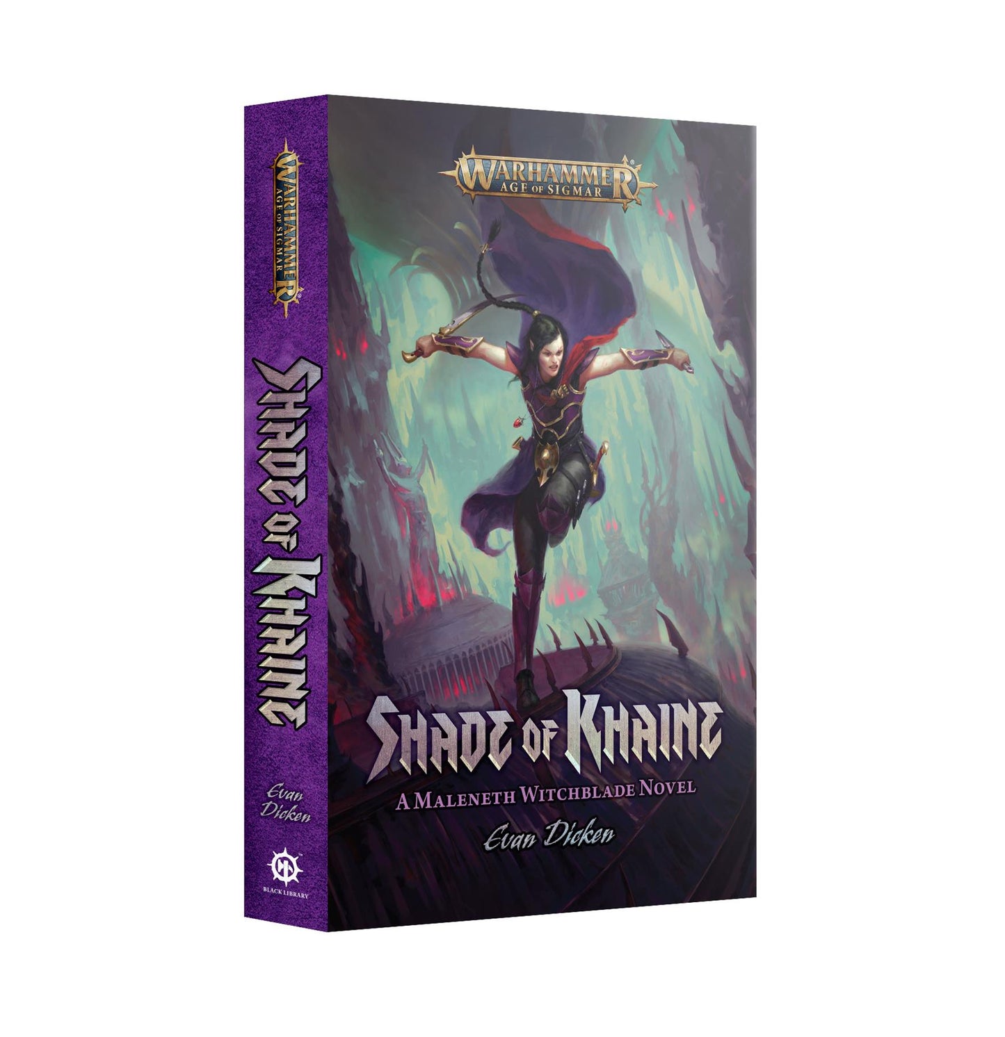 Shade of Khaine - Evan Dicken - Warhammer: Age of Sigmar - Black Library Paperback - Available from 11/04/2026
