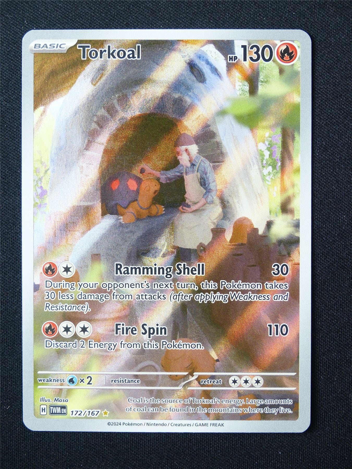 Torkoal 172/167 Holo - Pokemon Card #60Q