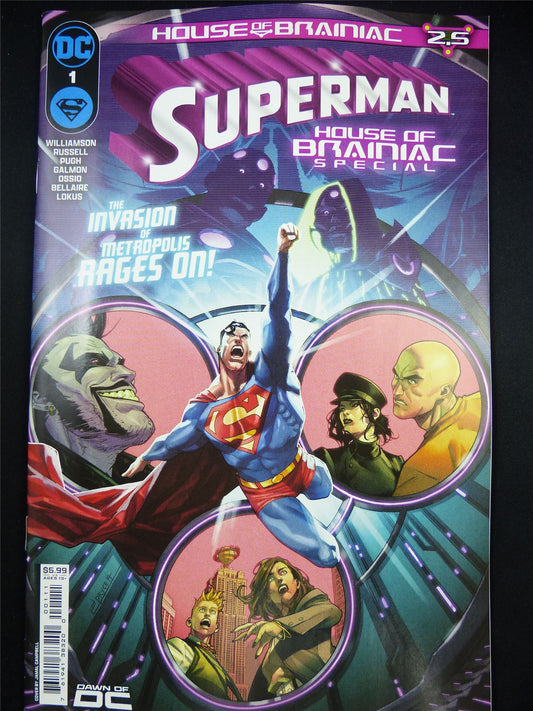 SUPERMAN: House of Brainiac Special #1 - Jul 2024 DC Comic #6DH