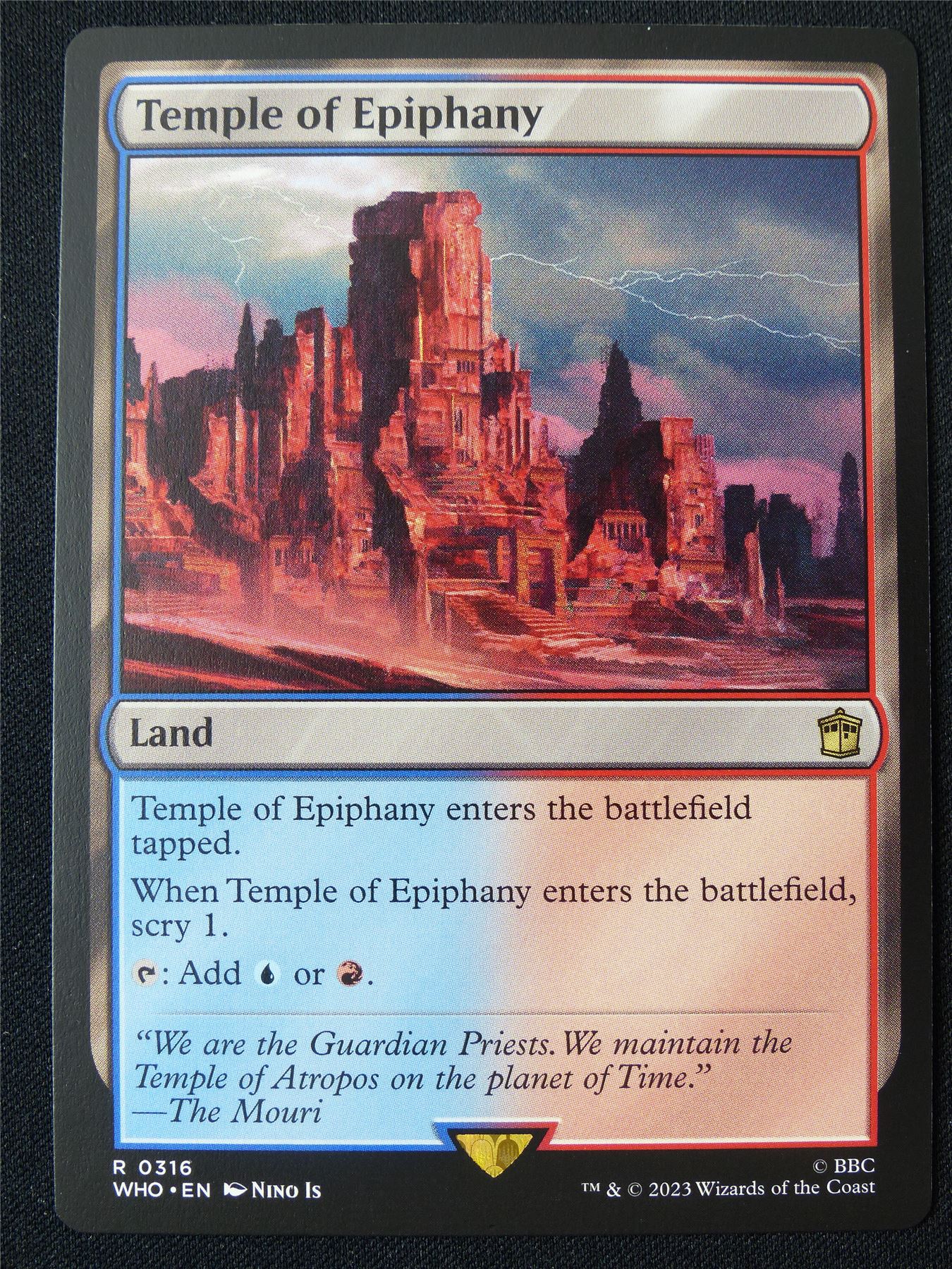 Temple of Epiphany - WHO - Mtg Card #228