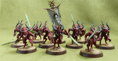 Bloodletters painted - Chaos Daemons - Warhammer 40K #KA