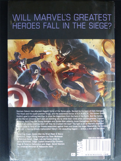 Siege: Battlefield - Marvel Graphic Hardback #PH