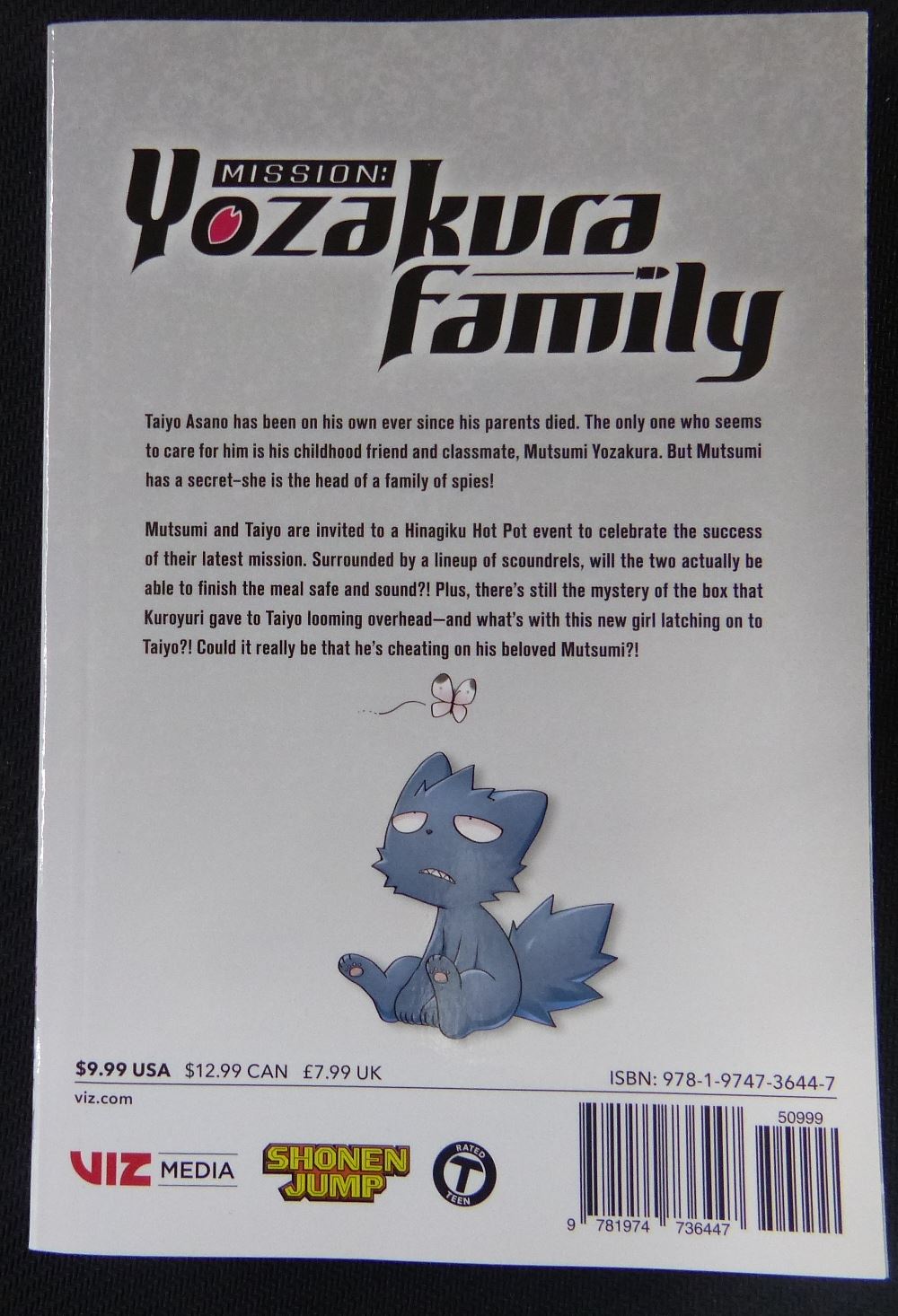 Yozakura Family Vol4  -  Manga Softback Novel #22P