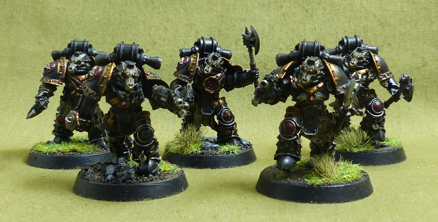 Deathsworn Pack painted - Space Wolves - Warhammer Horus Heresy #4XK
