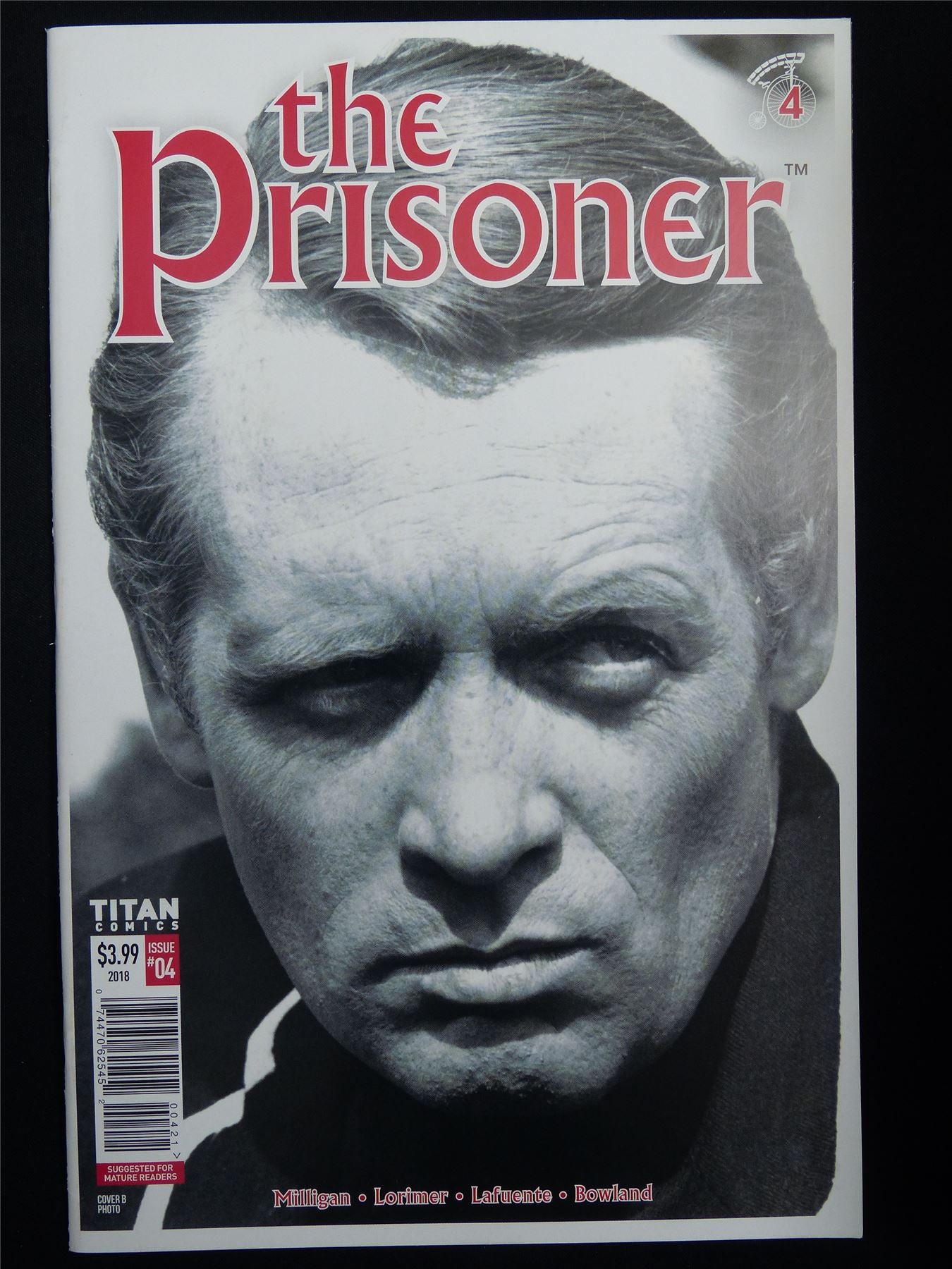 The PRISONER #4 - B&B Titan Comic #2JP