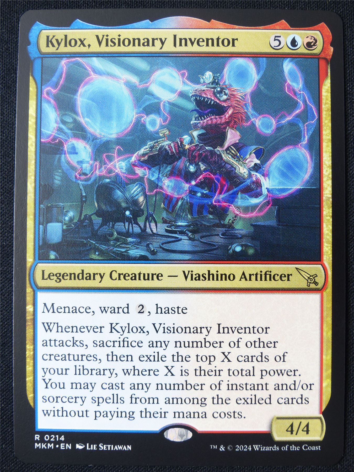 Kylox Visionary Inventor - MKM - Mtg Card #1PQ