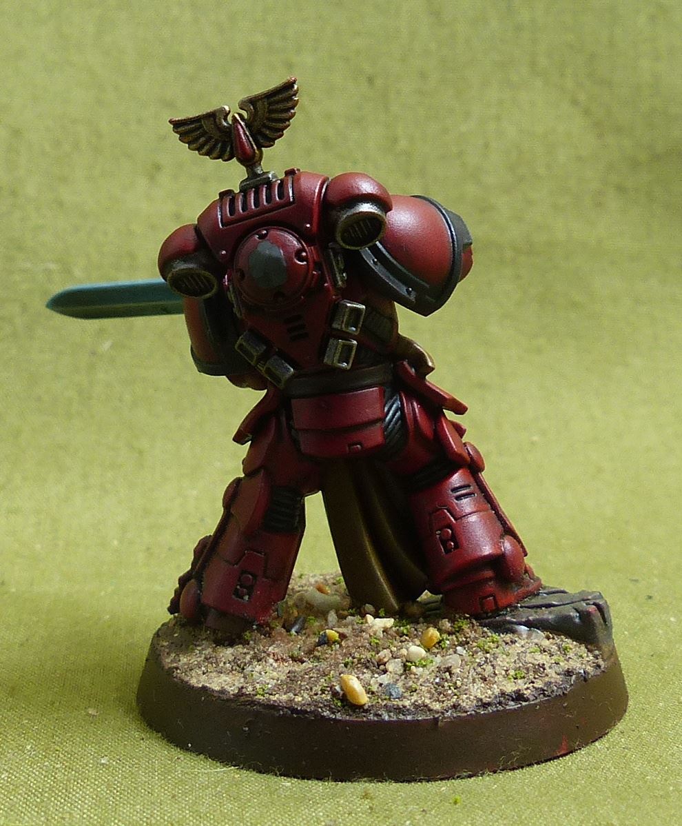 Primaris Company Champion painted - Blood Angels - Warhammer 40K #5N