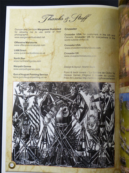 Rank & File Horses & Musket Rules 1740-1900 Miniatures Rulebook #2RX