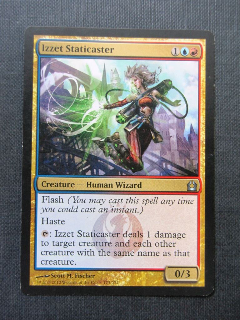 Izzet Staticaster - Mtg Magic Cards # 9A27
