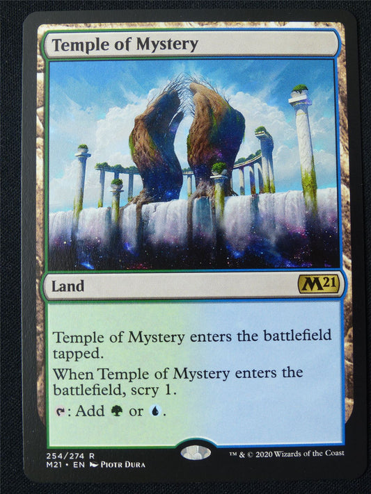 Temple of Mystery - M21 - Mtg Card #26H