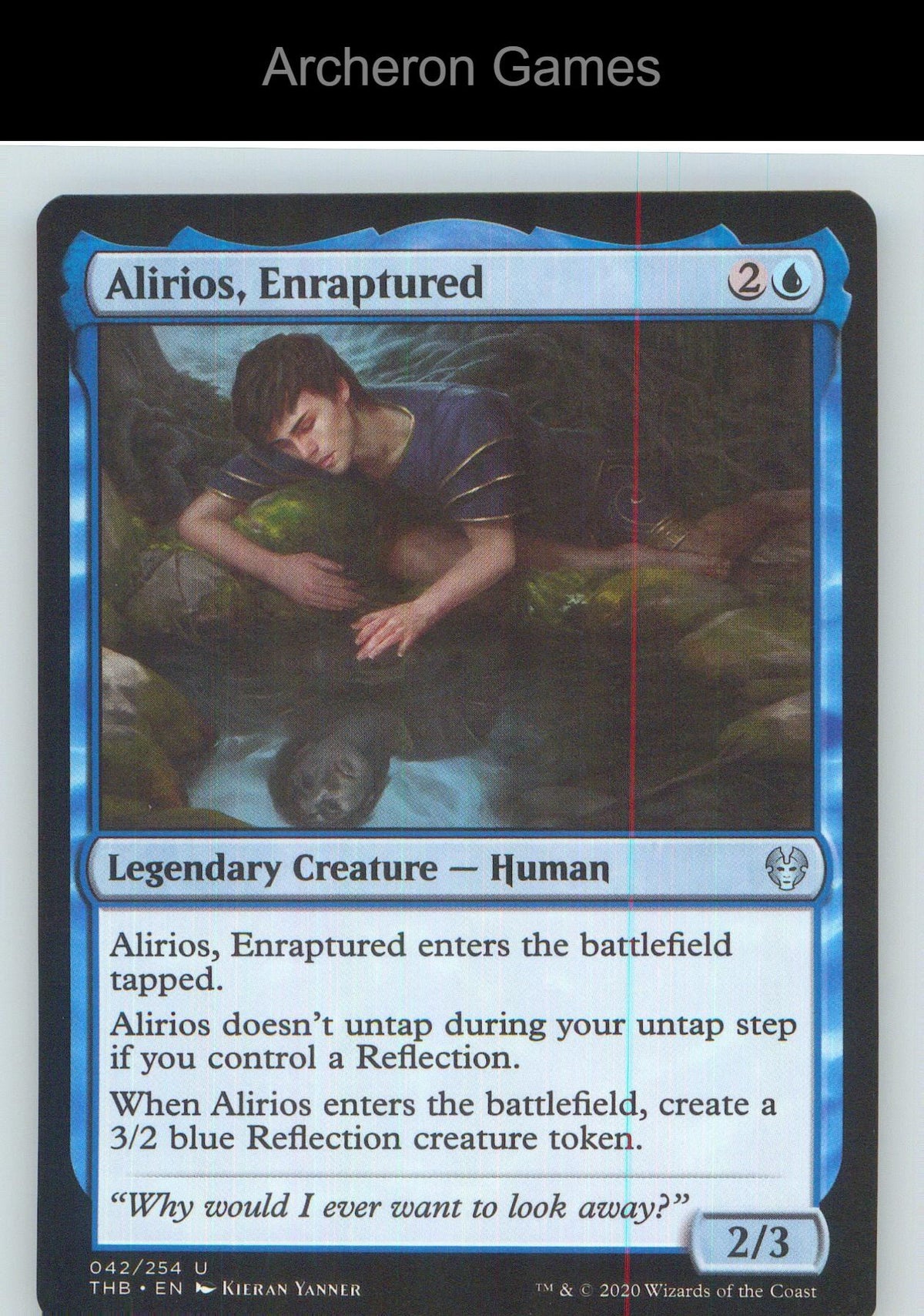 Alirios, Enraptured THB 42 UC MTG Card NM/EX+