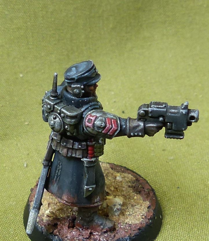 Cadian Castellan Commander painted - Astra Militarum - Warhammer 40K #2Y4