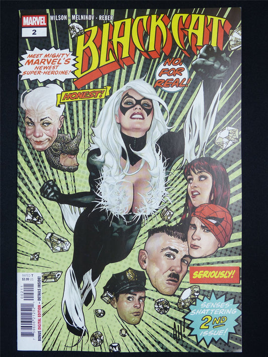 BLACK Cat #2 - Nov 2025 Marvel Comic #4FT