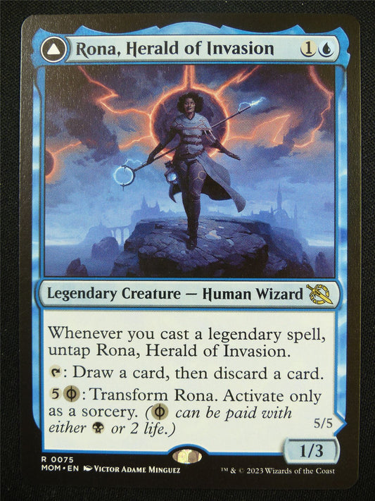 Rona Herald of Invasion - MOM - Mtg Card #2IT