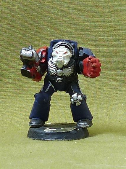 Classic Metal Space Marine - Warhammer 40K #4ZX