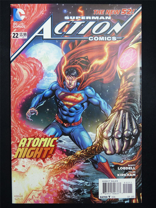 SUPERMAN: Action Comics #22 new 52! - DC Comic #3BE