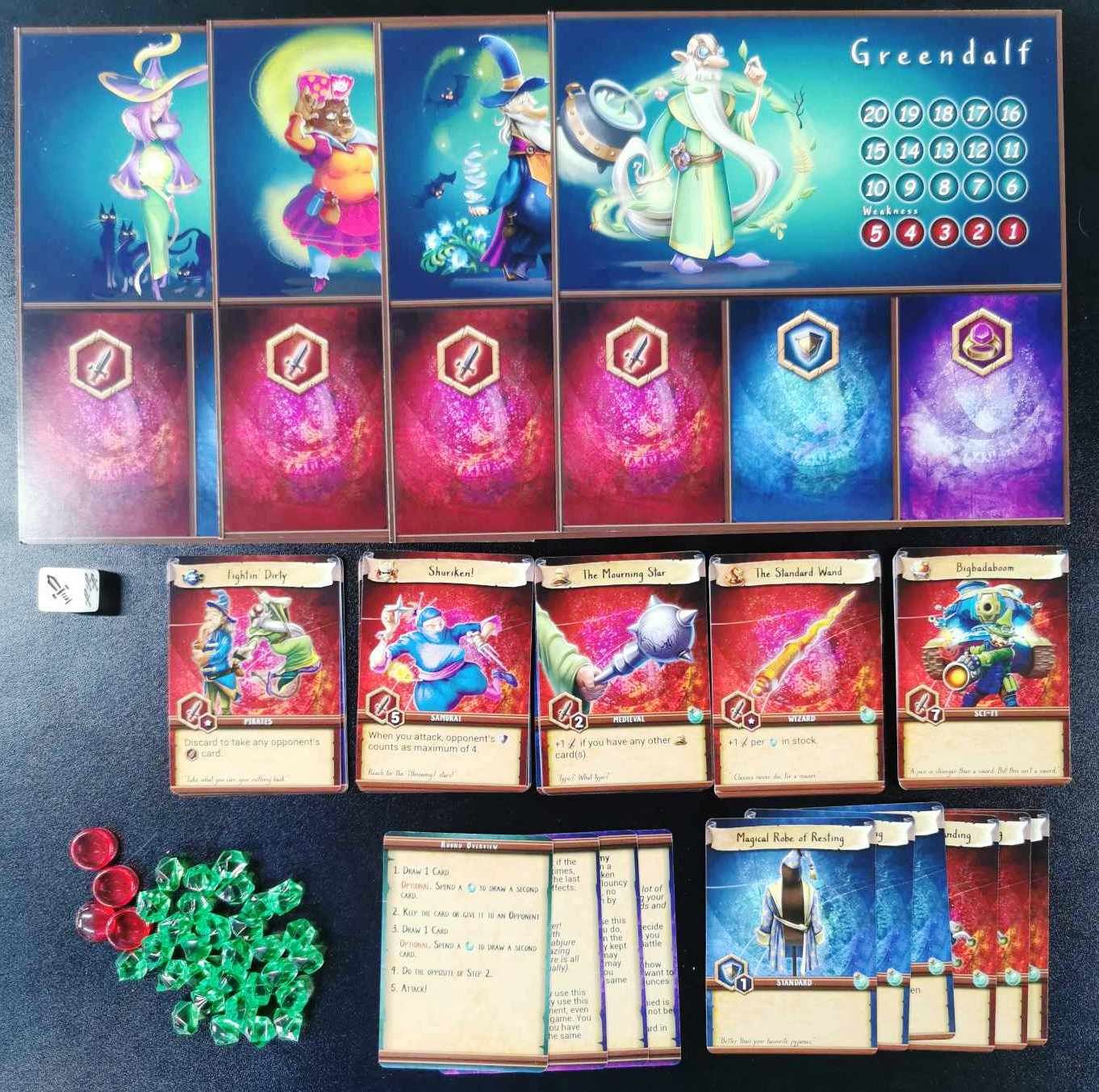 Witless Wizards - Board Game #P6