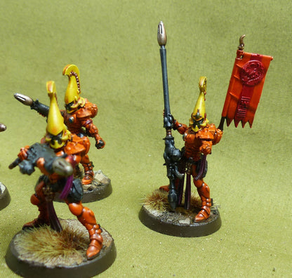 Fire Dragons painted - Aeldari - Warhammer 40K #43L