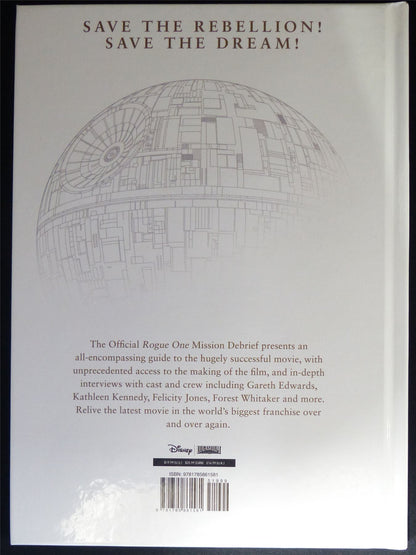 Star Wars Rogue One: Official Mission Debrief Gift Book - Titan Hardback #4D