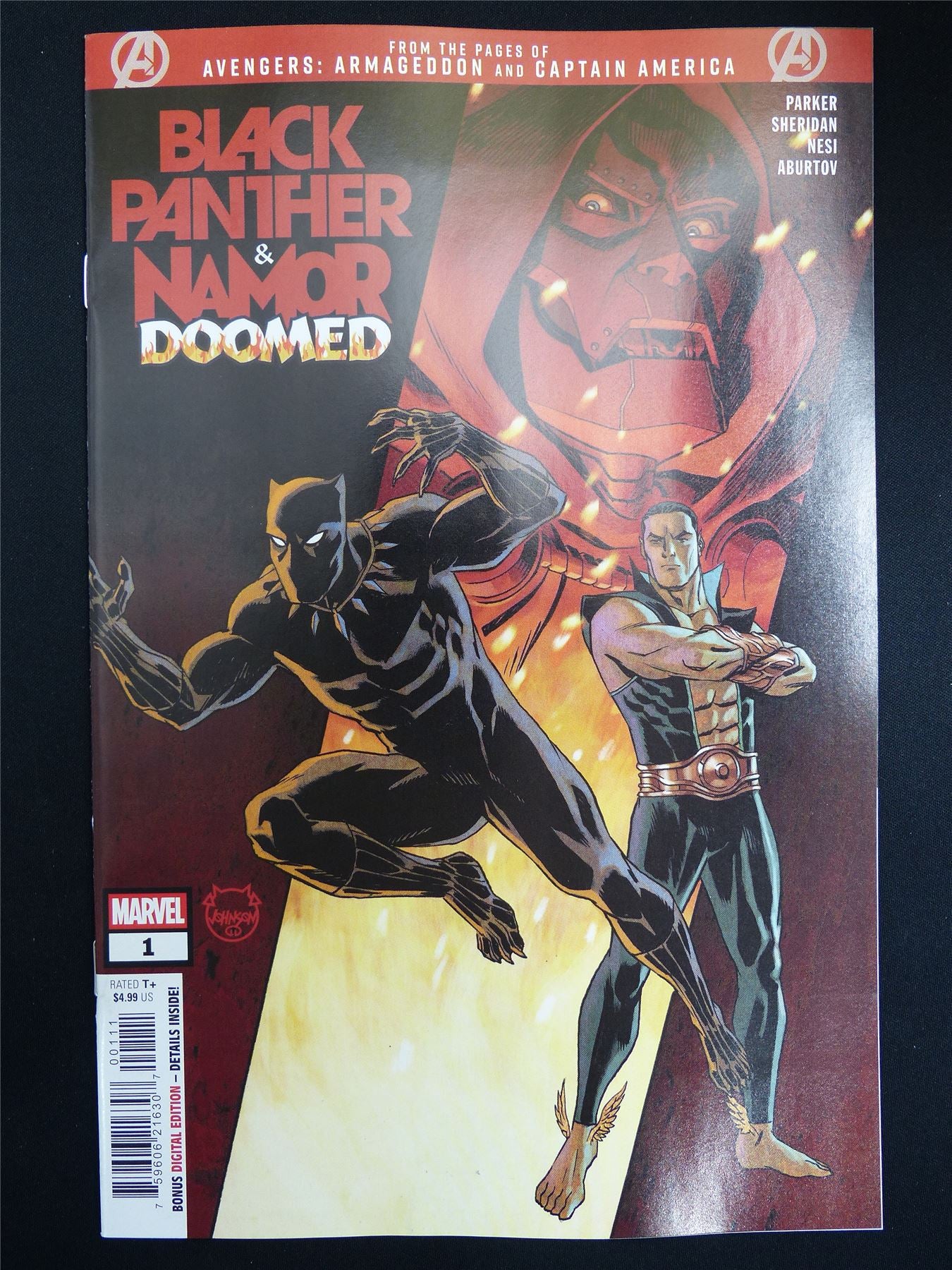 BLACK Panther & Namor: Doomed #1 Cvr A - Nov 2026 Marvel Comic #42T