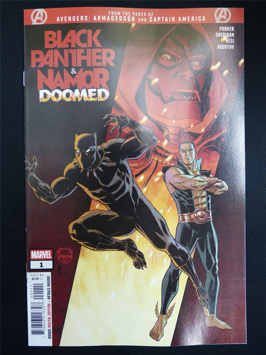 BLACK Panther & Namor: Doomed #1 Cvr A - Nov 2026 Marvel Comic #42T