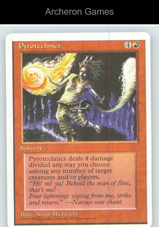 Pyrotechnics 6ED 199 C MTG Card NM/EX+