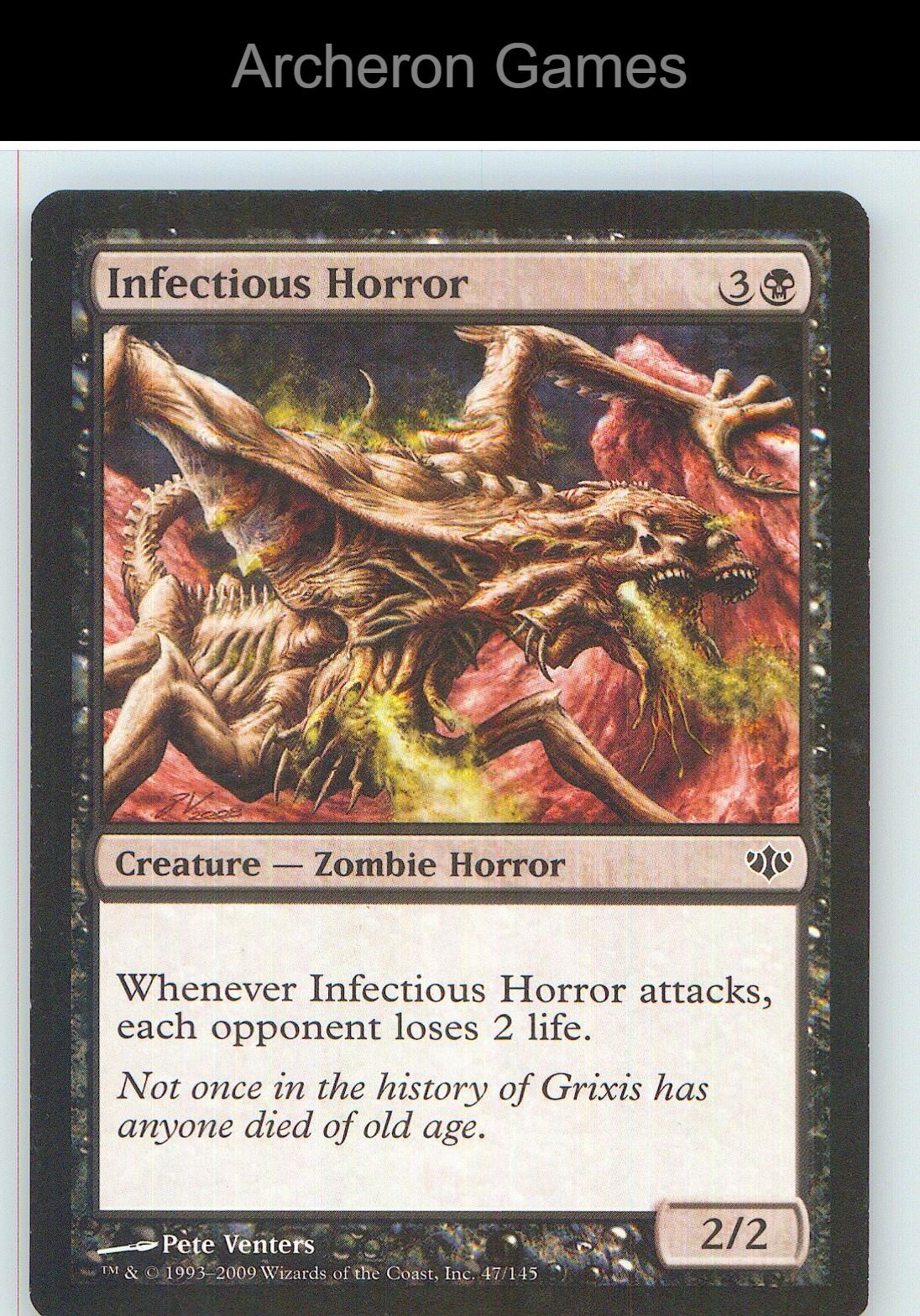 Infectious Horror CON 47 C MTG Card NM/EX+